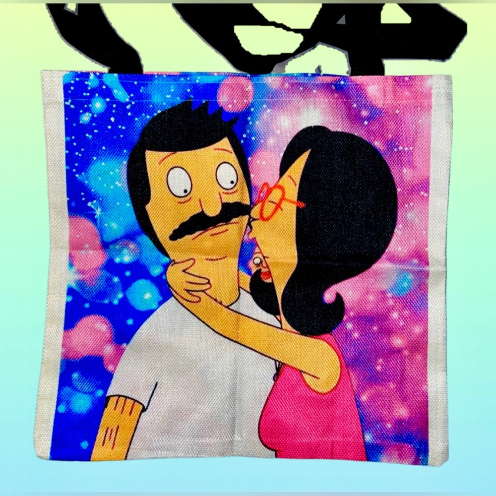 Bobs Burgers Tote Bag Handmade and Designed Tote Bags